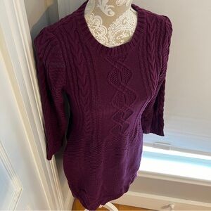 Size medium the limited sweater dress purple